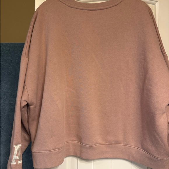 Gap Peanuts Western Look Howdy Oversized Graphic Sweatshirt Size XL - Picture 6 of 7